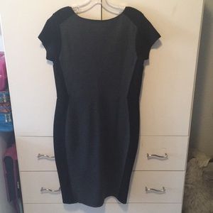 Ruby Ribbon Black/Grey dress